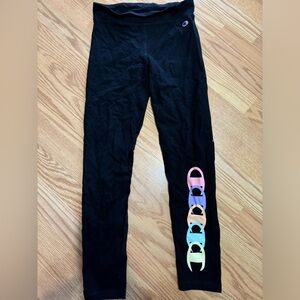 Girls black leggings